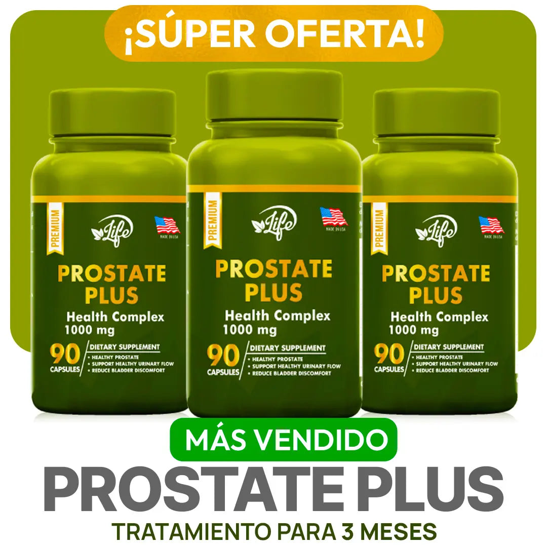 PROSTATE PLUS X3 UNIDADES